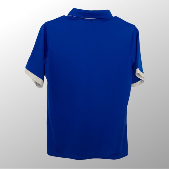 Nike Golf DRI-FIT Youth Blue Golf Shirt Large - Picture 2 of 3